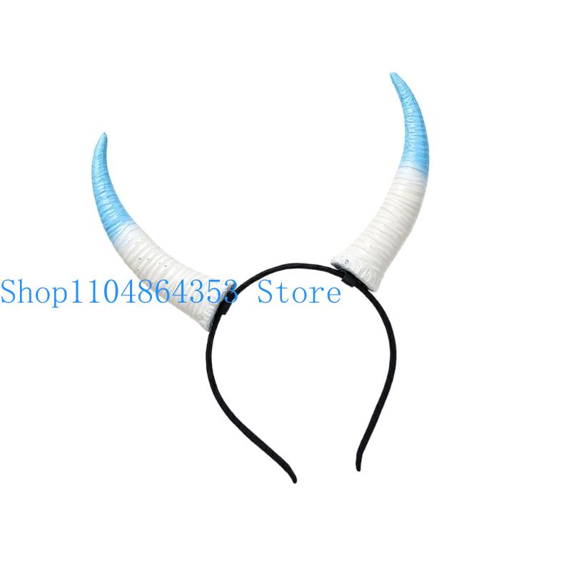 Easy Cosplay Prop - 652F Geit Hoorn Haarband Cosplay Hoofddeksels