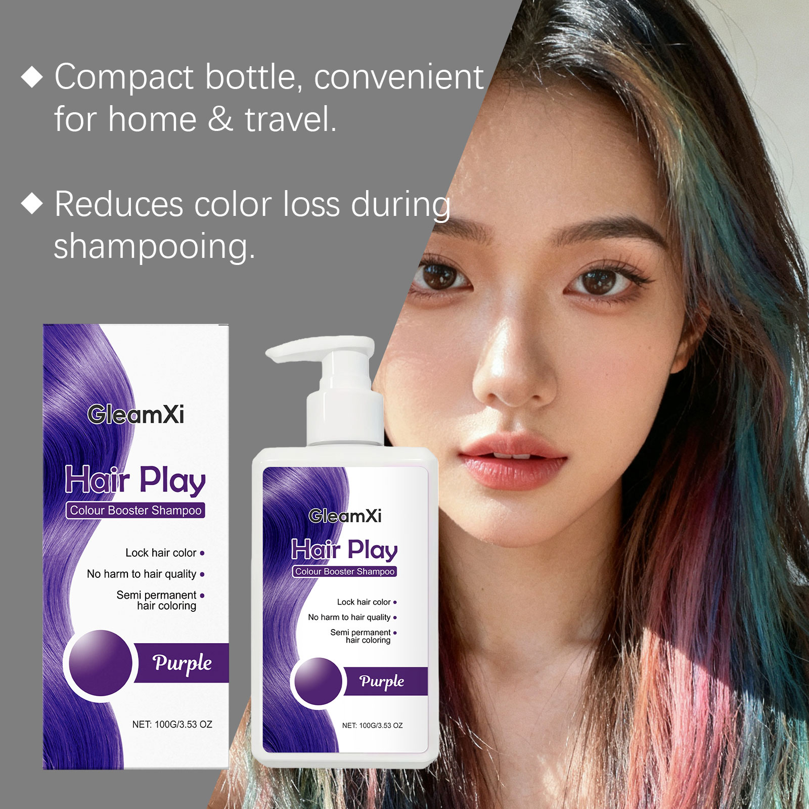 Kleurversterkende shampoo, ver - Hair Spray Color recensie en prijs