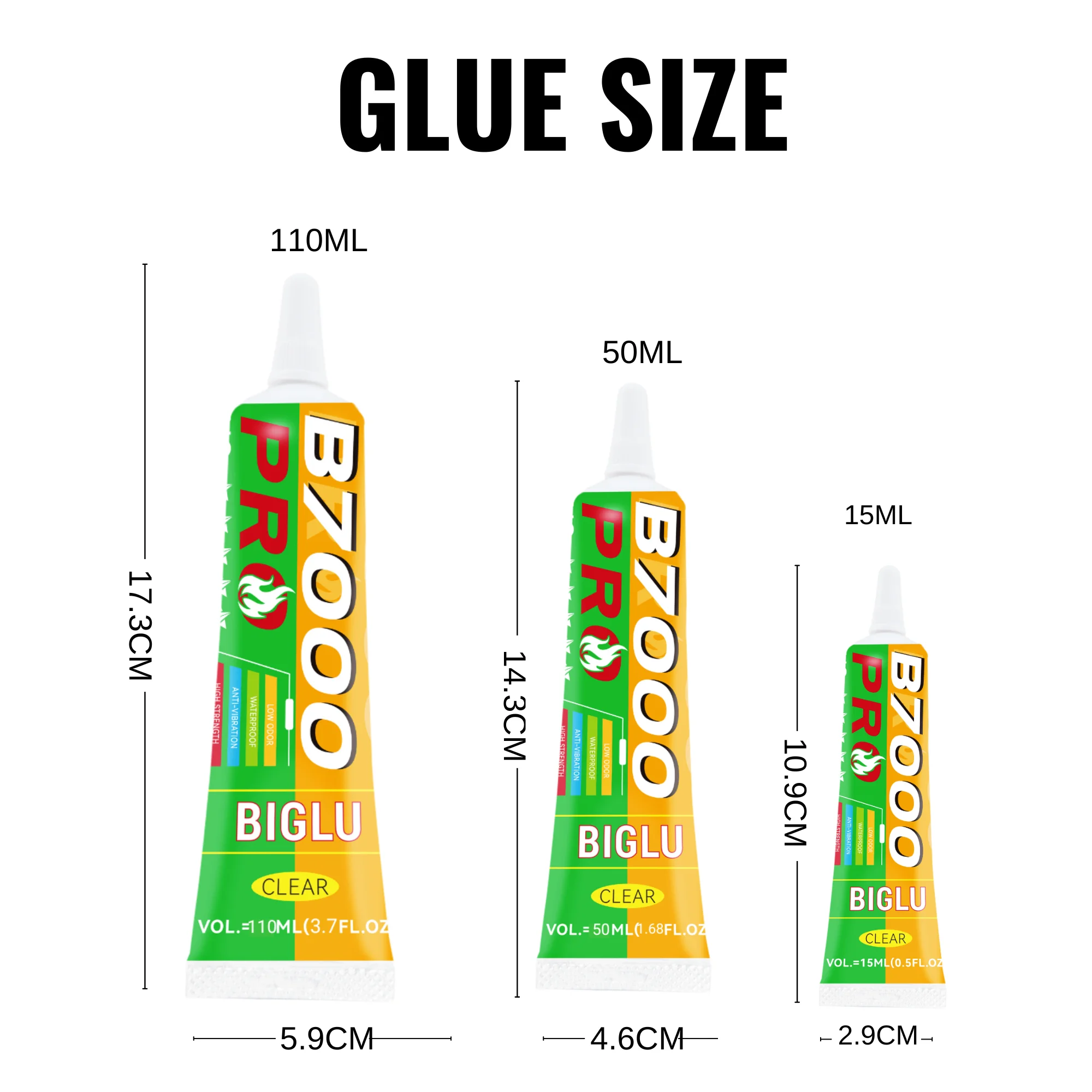 B7000 PRO Clear Contact Telefo - Contact Cement Glue recensie en prijs