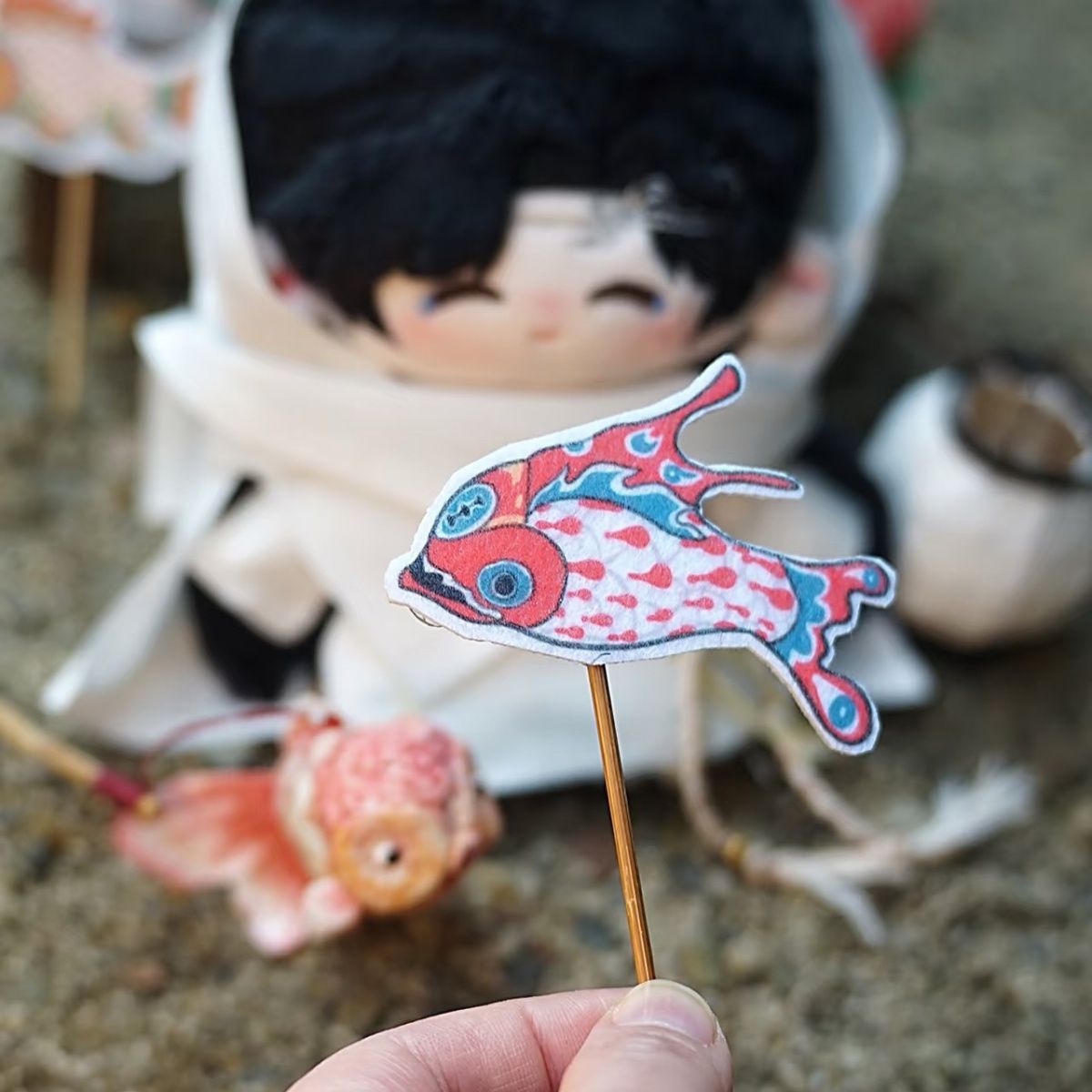 10CM Zwaard en Geliefde Pluche - Cosplay Prop Making recensie en prijs