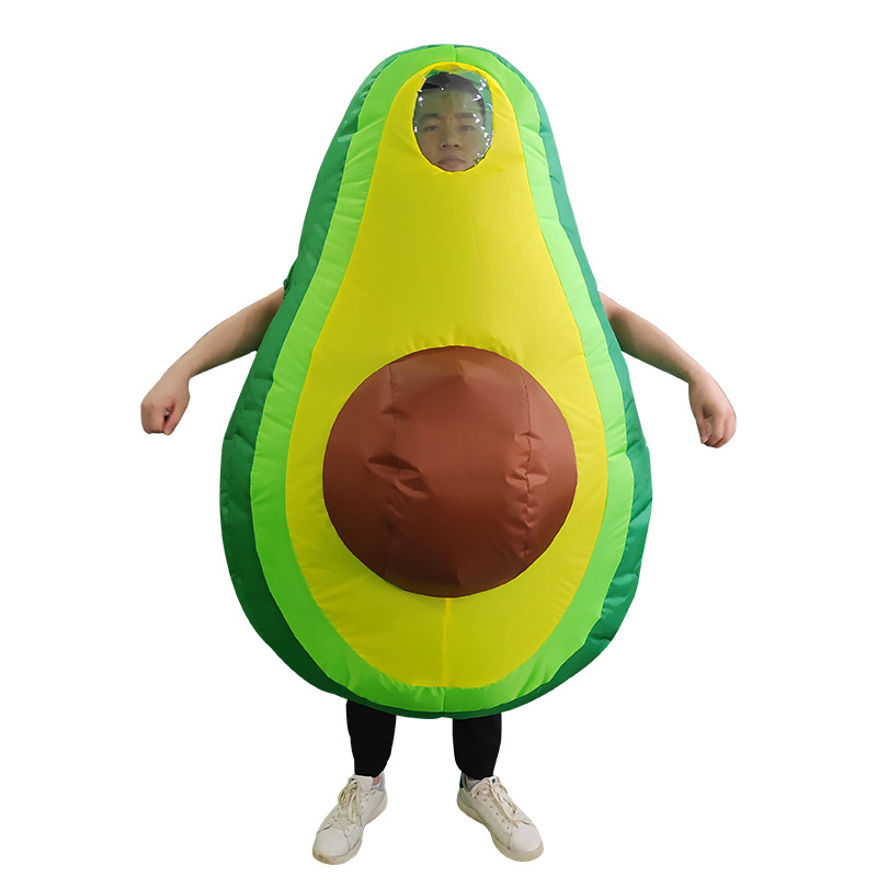 Opblaasbare avocado-kostuums,  - Cosplay Prop recensie en prijs